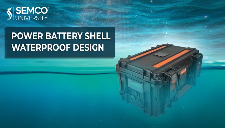 Battery Shell Waterproof Design
