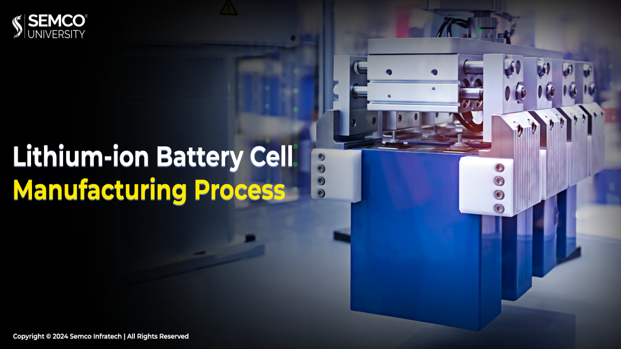 Lithium-ion Battery Cell Manufacturing Process