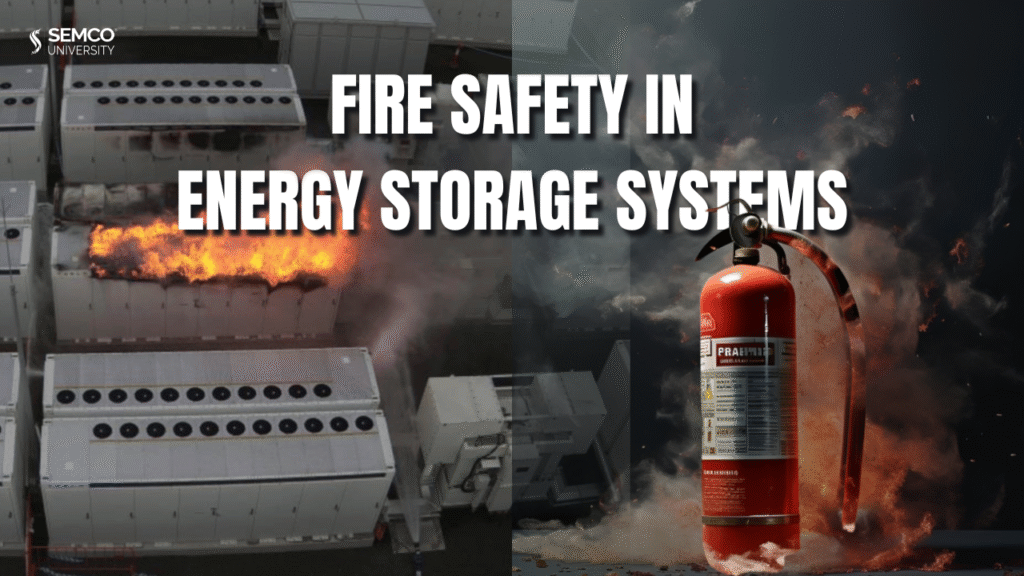 Fire Safety in Energy Storage Systems
