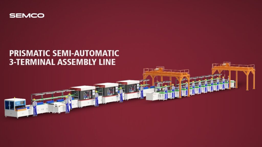 Energy Storage Pack Assembly Line