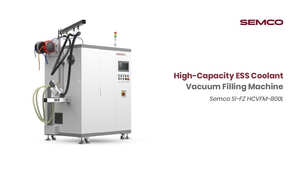 ESS Coolant Vacuum Filling Machine